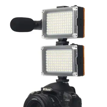 104 DSLR LED Video Svetlo Na Fotoaparát Photo Studio Osvetlenie Hot Shoe LED Vlog Vyplniť Svetlo Lampy pre Smartphone DSLR zrkadlovka
