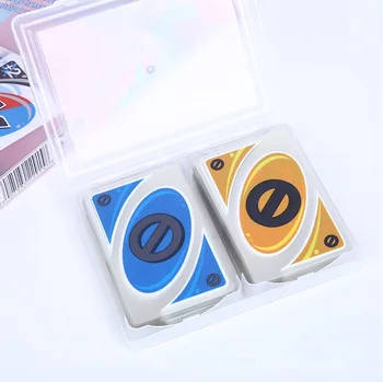 108 kariet/set New Crystal úplne vodotesný a tlaku odolné plastové PVC hracie karty Dosková hra karty, s krabicou