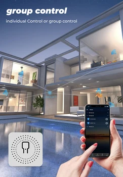 10A/16A Mini Smart Wifi DIY Prepínač Podporuje 2 Spôsob Kontroly Smart Home Automation Modul Pracuje S Alexa Domovská stránka Google Inteligentný Život