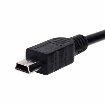 10FT/3M Mini USB Kábel, USB 2.0 Typ A-Mini B Kábel Muž Kábel pre GoPro Hero 3+, Hero HD, PS3 Ovládač, MP3 Prehrávače 2KS/VEĽA