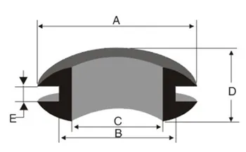 10Pcs 30-80 mm Externý Poistný krúžok Gumová Priechodka Tesnenie Pre Chráni Drôt, Kábel A Hadicu Vlastné Časť Tesnenia Sortiment Set s puzdrom