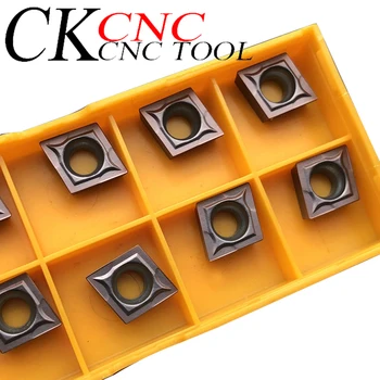 10PCS CCMT09T304 VP15TF karbidu vložiť vnútorný otáčania nástroja CCMT 09T304 tvár frézy nástroje na sústruženie, CNC frézovacie nástroje