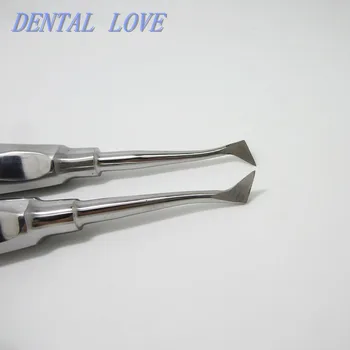 10Pcs Nehrdzavejúcej Ocele Zubné Ortodontická Root Výťah Vedúci Zakrivené Nástroj pen (Pero) Stomatológia Stomatológia Nástroj, Prístroj na Bielenie Zubov