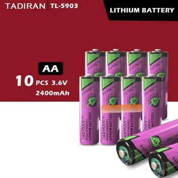 10pcs Originálne Nové TADIRAN TL-5903 ER14500 14505 3.6 V, AA PLC Lítiová Batéria Zdarma Lode