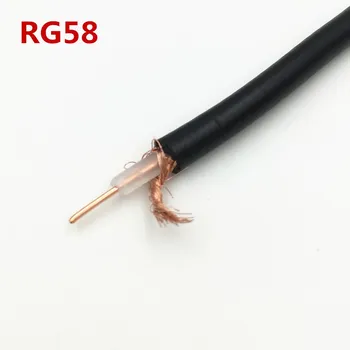 10Pcs RG58 / LMR195 RF Kábel TNC Mužov 4Types SMA / RP-SMA Konektor Koaxiálny Pigtail Vodič 15 CM 20 CM 30 CM 50 CM 1M 2M 3M