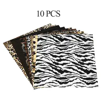 10Pcs Sublimačná Prenos Tepla Film Papier pre T - Shirt 25X30cm Leopard Tlač Prenos Tepla Film pre Hat, Cap Cup Taška Oblečenie