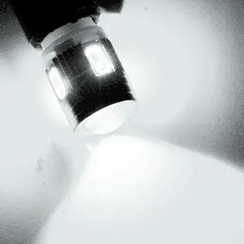 10Pcs T 10 6 LED C ar Interiéru Klin Žiarovka Bočné Svetlo Hmlové Svetlo SMD 5630 12V Žiarovka Pre Parkovanie Zálohy svetlo