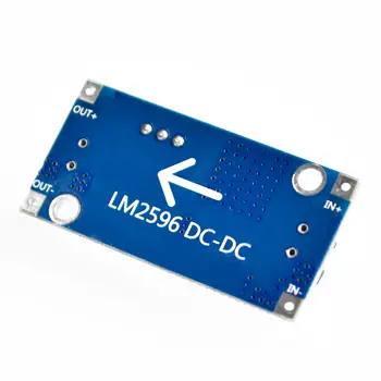 10pcs Ultra-malé LM2596 modul napájania DC / DC BUCK 3A nastaviteľné buck modul regulátora ultra LM2596S