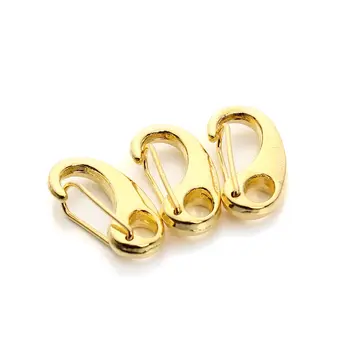 10pcs/veľa 21*11 mm Zliatiny Zinku Gold/Ródium Farba Lobster spona Háčiky pre Náhrdelník Reťazca a Náramky DIY šperky Čo F3106