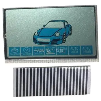 10pcs/Veľa B9 LCD displej flexibilný kábel pre Starline B9 Lcd diaľkové ovládanie prívesok na Keychain dve spôsobom, auto alarm systém