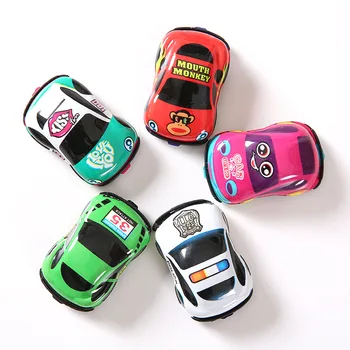 10pcs/veľa Kreslených Hračky Roztomilý Plastové Vytiahnuť Späť Cars autíčka pre Dieťa Kolies Mini Model Auta, Zábavné Deti Hračky pre Chlapcov, Dievčatá