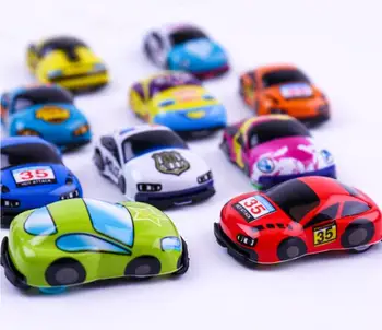 10pcs/veľa Kreslených Hračky Roztomilý Plastové Vytiahnuť Späť Cars autíčka pre Dieťa Kolies Mini Model Auta, Zábavné Deti Hračky pre Chlapcov, Dievčatá