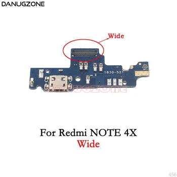 10PCS/Veľa Pre Xiao Redmi POZNÁMKA 4X Note4X USB Nabíjací Dok Port Zásuvka Jack Konektor Konektor Poplatok Rada Flex Kábel