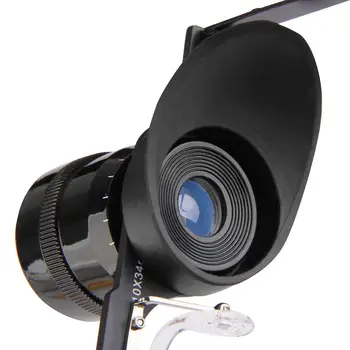 10x34 zväčšovacie sklo Okuliarov Štýlu Ďalekohľady Okuliare Rybárske Ultralight Ďalekohľady Denné a Nočné Videnie cestovného Ruchu Ďalekohľad SGG