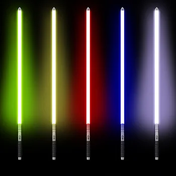 11 Farieb 100 cm Lightsaber Kovové Meč RGB Laser Light Saber Cosplay Chlapec Grile Hračka Svetelný Deti Darček Svetlo Vonkajšie Tvorivé Wars