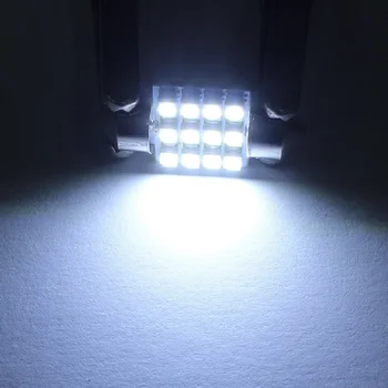 11 nastaviť Biele LED Osvetlenie Interiéru Balík T10 & 31mm Mapu Dome Pre Honda Insight 2013-2016