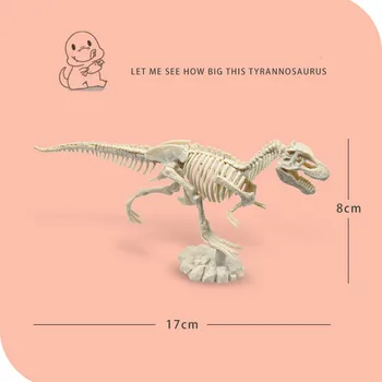 11 štýly dinosaura kopanie hračky Tyrannosaurus Rex Triceratops Velociraptor kostra kopanie hračky pre chlapcov darček Vianočný darček