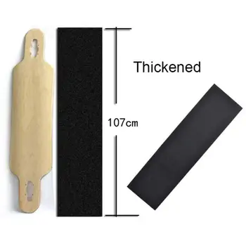 110 cm*25cm Outdoorové Športy Skateboard brúsny papier Profesionálnej Skateboard Palube brúsny papier New Black
