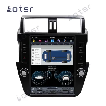 12.1 Palce Auto DVD Prehrávač pre Toyota Pôdy Cruiser Prado 150 2010-2013 GPS Navigácia Vstavané DSP 6 Core PX6 Android 9.0 Headunit