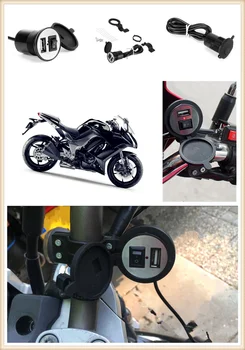 12-24V motocykel USB nabíjačka, napájací adaptér vodotesný pre HONDA XR230 MOTARD XR250 MOTARD CRM250R AR
