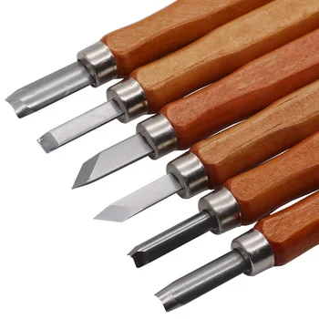 12-dielna nožom / drevorezbárstvo nástroj carving / guma pečiatka dreva nožom / utility nôž / umelecké potreby