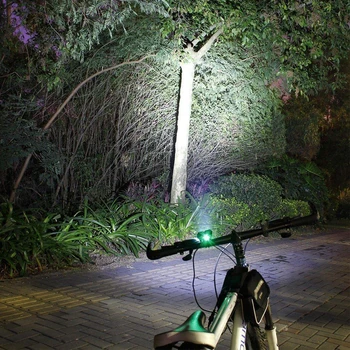 12000mAh batéria 5000 Lumenov 2x T6 LED Cyklistické Bicykel Bicykel Light Led Lampa Svetlometu Svetlomet & Zadné Svetlo Doprava Zadarmo