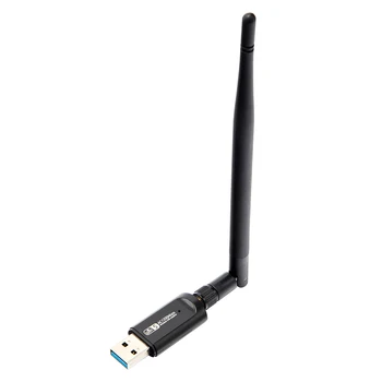 1200Mbps USB WiFi Adapter-Dual-band Adaptér RTL8812 2,4 GHz, 5 ghz Dual Band Anténa Bezdrôtovej Sieťovej Karty