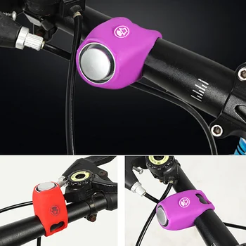 120db Elektrický Bicykel Horn Alarm Bell Bezpečnosti MTB Cyklistické Riadidlá Silica Gel Krúžok Cyklistické Doplnky, YS-KÚPIŤ