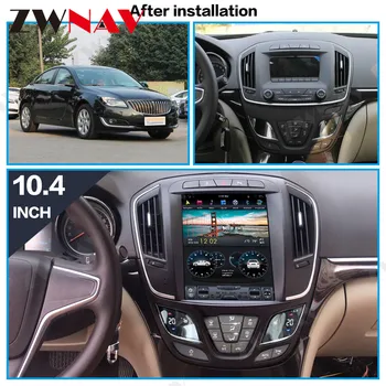 128 GB Plazmové Obrazovky Za rok 2008 2009 2010 2011 2012 2013 Buick Regal Android 9 Jednotku Auto Multimediálny Prehrávač, GPS, Rádio Stereo