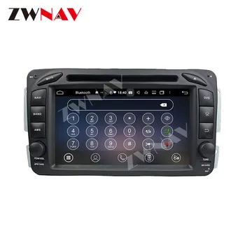 128G Carplay Android 10.0 DVD Prehrávač pre BENZ, C-trieda W203 2000 2001 2002 2003 2004 GPS Navi Auto Rádio Audio Stereo Hlava jednotky