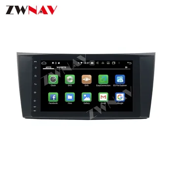 128G Carplay Android 10 DVD Prehrávač pre BENZ Triedy E W211 2002 2003 2004 2005 2006 2007 2008 GPS Navi Auto Rádio Audio Vedúci jednotky