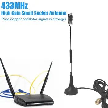12dbi 433Mhz Antény 433 MHz Anténa SMA Samec Konektor S Magnetickou Základňou Pre Ham Rádio Signálu Wireless Repeater 433mhz