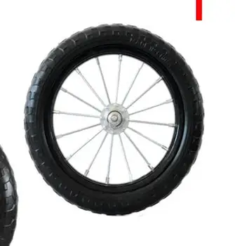 12inch detský skúter pneumatiky bicykla pevné Kolieska Skúter pneumatické kolesá refitting príslušenstvo