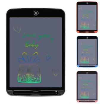 12inch Farebné LCD Písanie Tablet Elektronické Digitálne Kreslenie Rukou Pad Bezpapierové Message Board Deti Puzzle