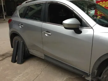 12PCS dvere Auta výbava blatník kolesa oblúk obočia, pevný plastový spojovací materiál pre Mazda CX-5 nit