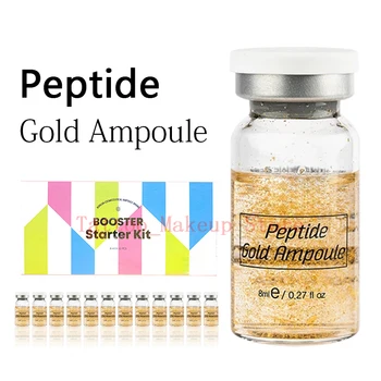12pcs Peptid Zlato bb krém ampoule pre oživiť skintone zníženie vrások Dermawhite Niacinamide anti-aging sérum skin foundation