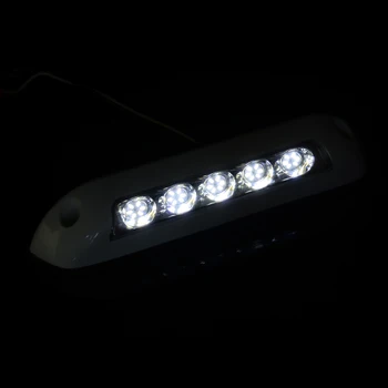12V 24V LED Biela Markíza Verande Svetlo Lampy Pre Karavany Yacht RV SUV Príves, obytný automobil Kemping, Lode