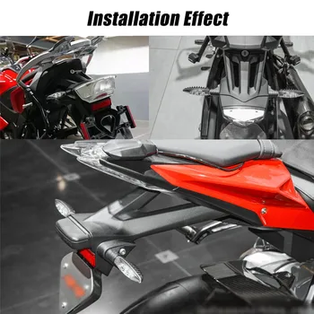 12V Motocykel Predné/Zadné LED Zase Signálu, Svetelný Indikátor Blinker Amber Pre BMW S1000R S1000RR S1000XR R1200GS R1200R R1200RS