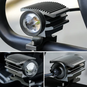 12V24V LED lampa svietenie Batérie Motocykel môže byť použitý svietenie pre autá Ďaleko a Blízko svetlo Anti fog lampa