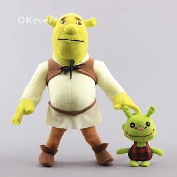 13 Anime Dieťa Shrek a 32 cm Shrek Plyšové Hračky Peluche Roztomilý Kawaii Keychain Prívesok Cartoon Mäkké, Vypchaté Bábika Ženy, Deti Darček