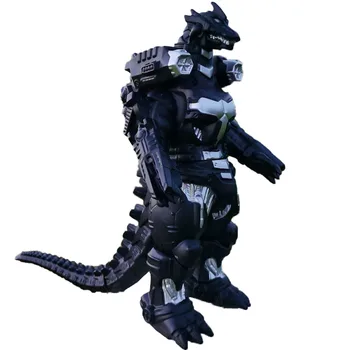 14.5-25 cm Gojira Gaigan Pálenie Mecha Godzilla Kráľ Monštrá Ghidorah 3 Hláv Draka Figúrka Anime Akcie Obrázok Deti Hračky