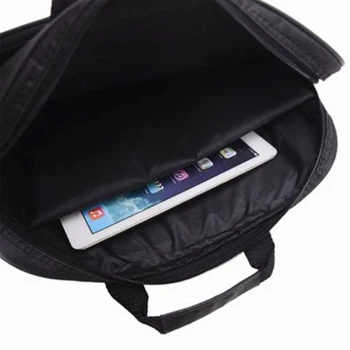15-palcový Prenosný Notebook Rameno, Kabelka, Notebook, Notebook Taška Case pre Macbook Air Pro Retina Počítač PC Black MT