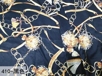 150 cm satin textílie klasické reťazca tlač, textílie, domácu služby šatkou deka kryt šperky textílie šatky šatku diy handričkou