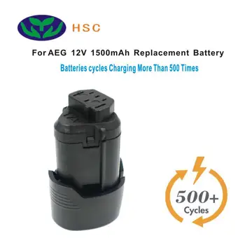 1500mAh 18650 batériu AEG12C Li-ion Batéria 12V Náhrada za AEG Batéria 12V L1215 L1215P L1215R Pro