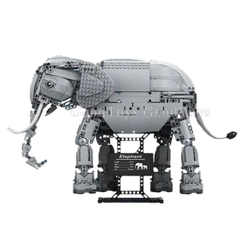 1542 Ks Tehly RC Slon Robot Technic Model Stavebné Bloky Chlapci Darček k Narodeninám Deti Diaľkové Ovládanie Hračky Pre Deti,
