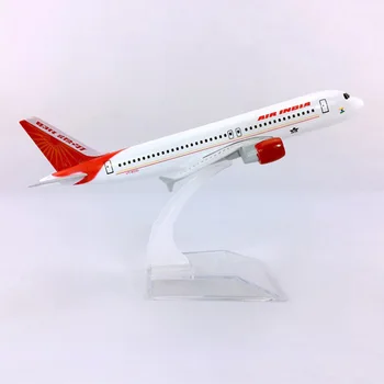 16 CM 1:400 Airbus A320-200 modelu Air INDIA dýchacích ciest airlines so stojanom zliatiny lietadlo lietadlo zberateľskú displej model hračky