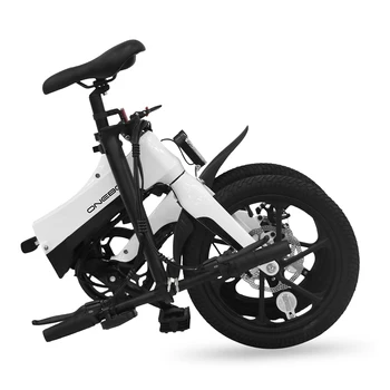 16 Palec Skladací Elektrický Bicykel Power Assist Motoriek, Elektrické Bike E-Bike 250W Motor a dvojité Kotúčové Brzdy