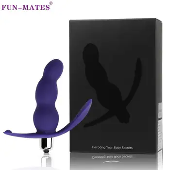 16 Rýchlostí, Vibračný Análny Zadok Plug Vibrátor Dospelých Análny Sex Hračky Pre Muža, Ženy Dlhé Korálky Buttplug Mužskej Prostaty Masér Sexshop