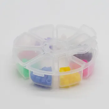 160 Ks 8 Farba Stomatológia Lab Silikónové Nástroj Kód Krúžky Pre Stomatologické Zariadenie