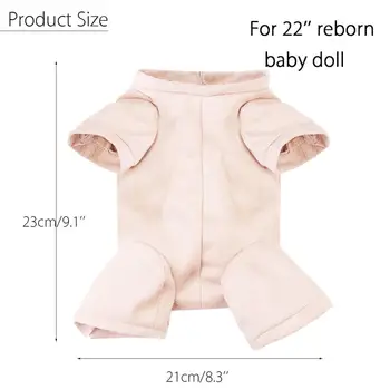 18-palcové Realisticky Reborn Handričkou Orgán pre 3/4 Ruky Plné Nohy Baby Doll Ručné Príslušenstvo